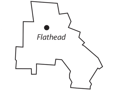 Flathead County Map