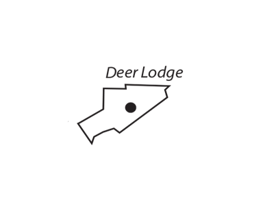Deer Lodge County Map