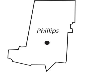 Phillips County Map